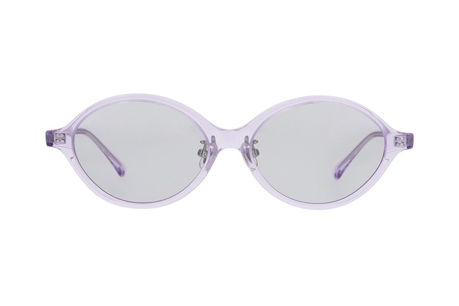 ムード漂うオーバルサングラス/COLOR SUNGLASSES